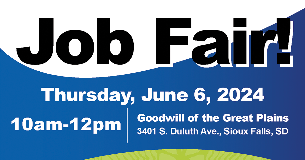 Thursday, June 6, Sioux Falls Job Fair